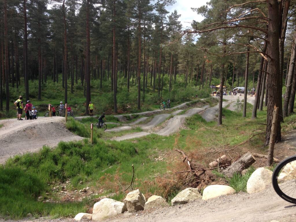 Alternative View of Aboyne Bike Park Trails
