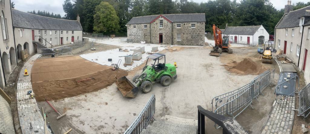 Construction at Aden Park