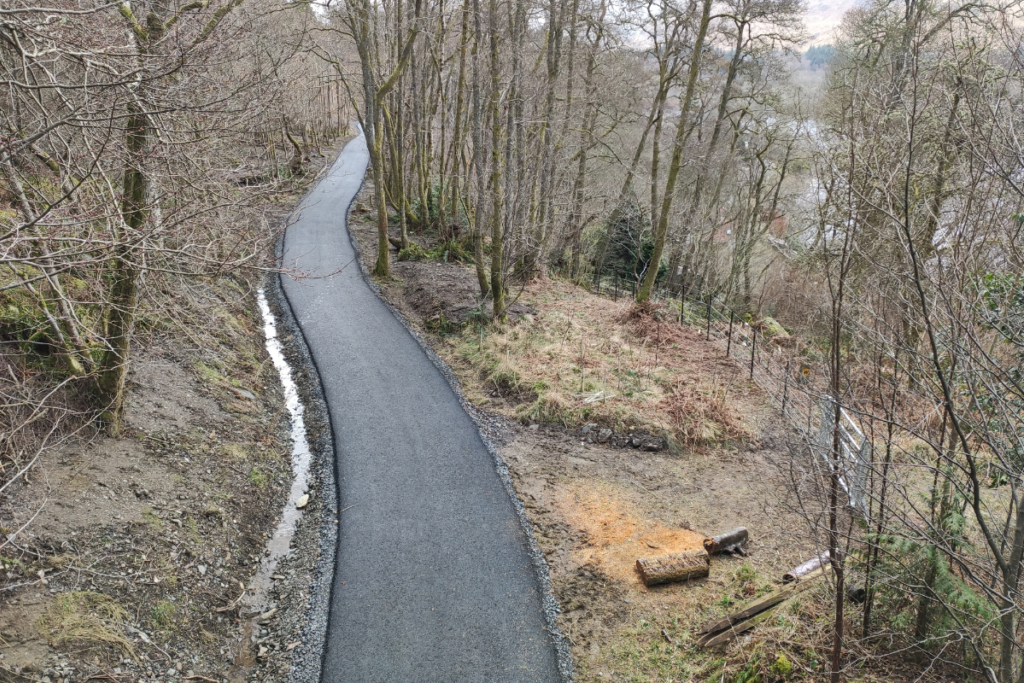 Phase 5 of the Loch Earn Railway Path